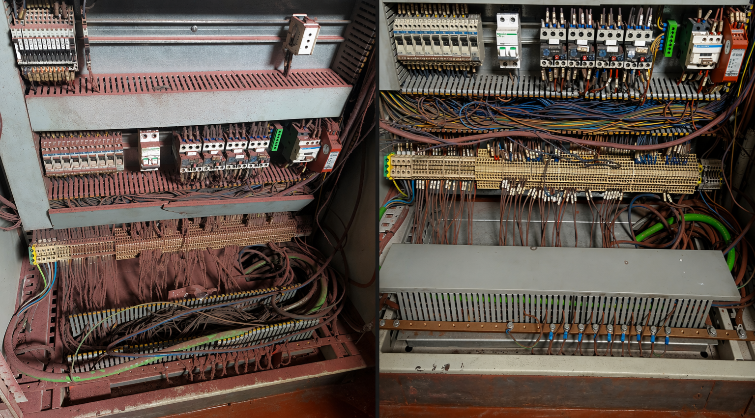 Cómo la suciedad pone en riesgo tus cuadros eléctricos